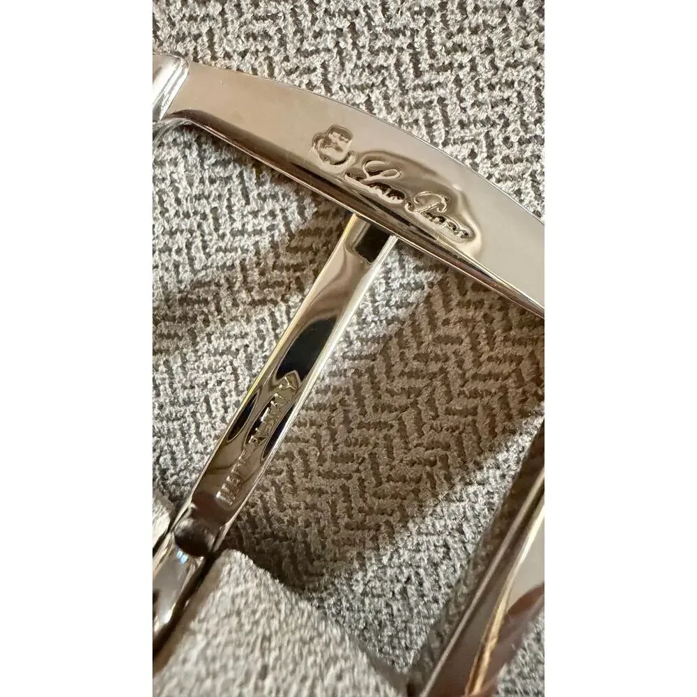 NWOT Loro Piana - 3.5cm Suede-Trimmed Woven Cotton Belt - Neutrals $380 size 38